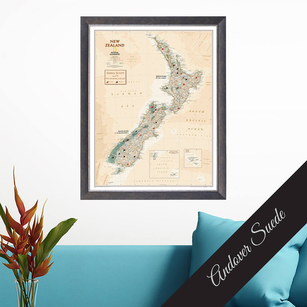 Canvas Executive New Zealand - Andover Suede Premium Frame