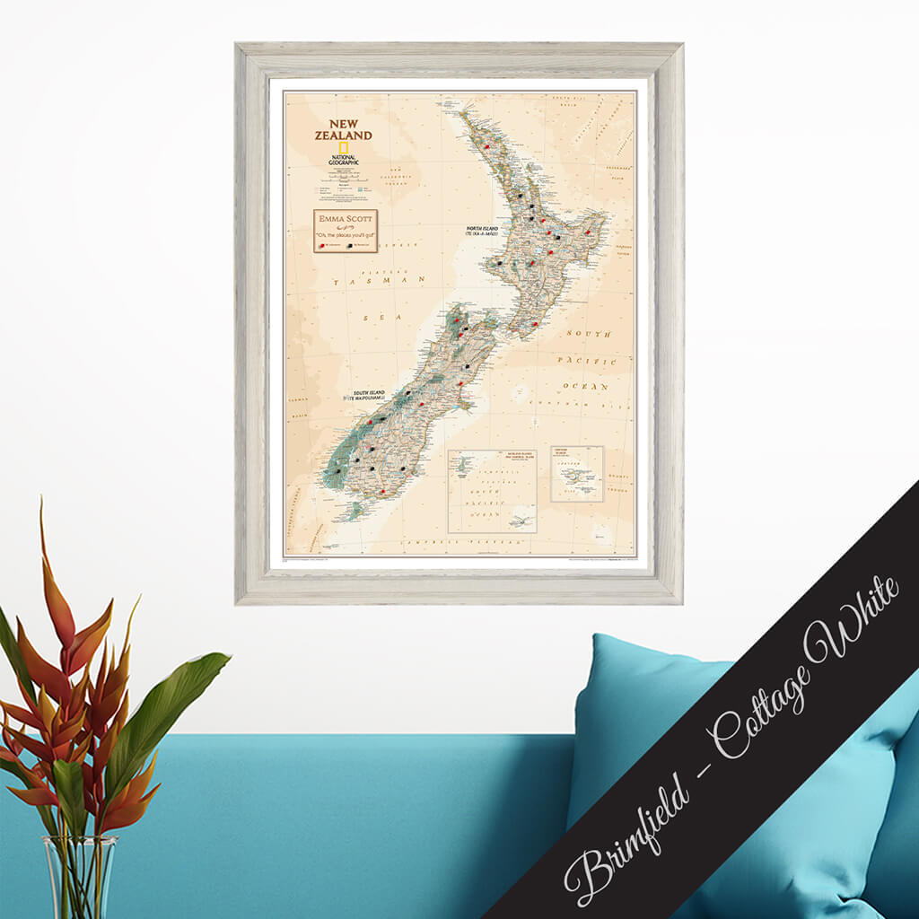 Canvas Executive New Zealand - Brimfield Cottage White Premium Frame