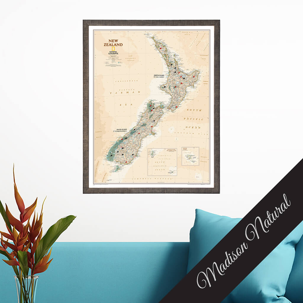 Canvas Executive New Zealand - Madison Natural Premium Frame