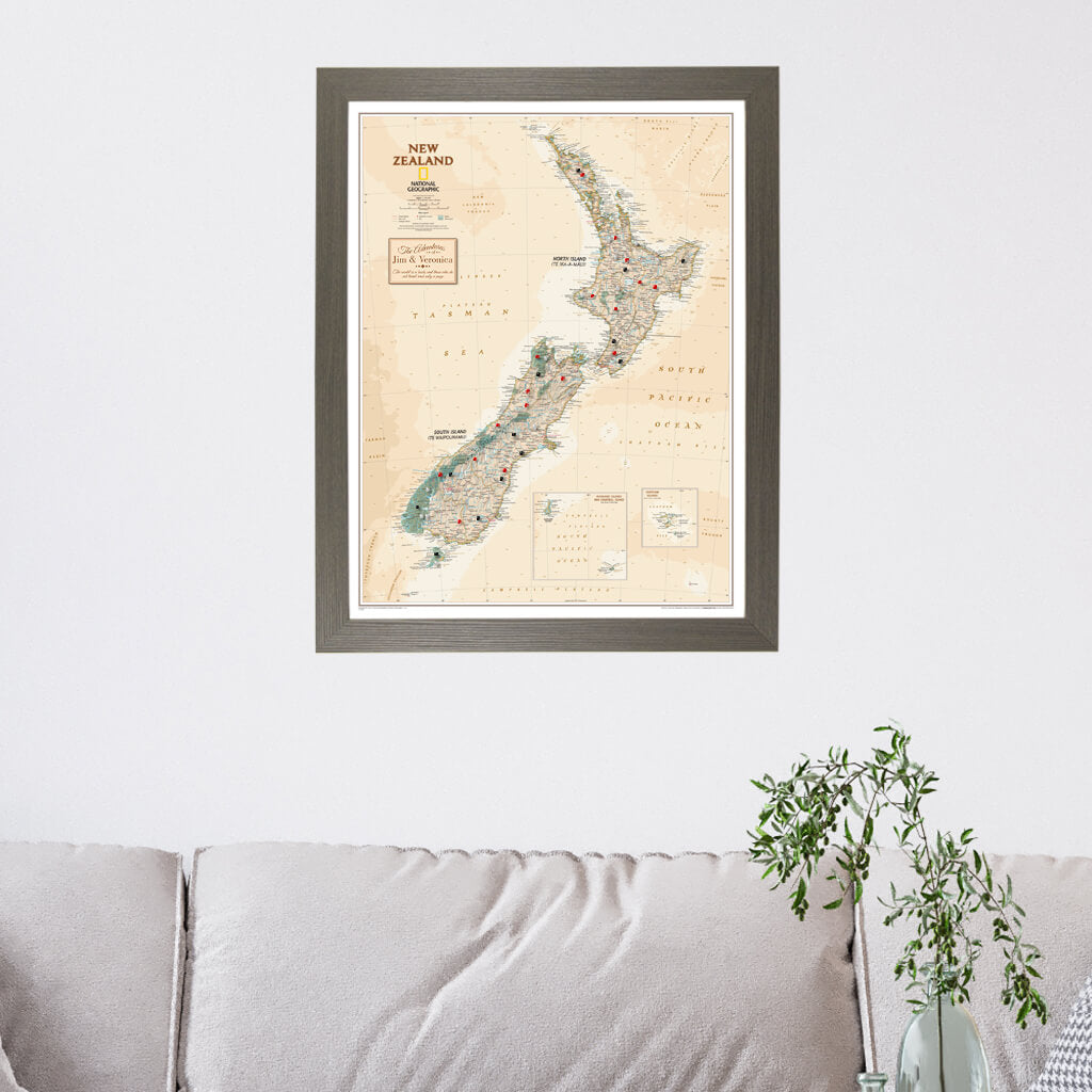 Canvas Executive New Zealand - Barnwood gray Frame