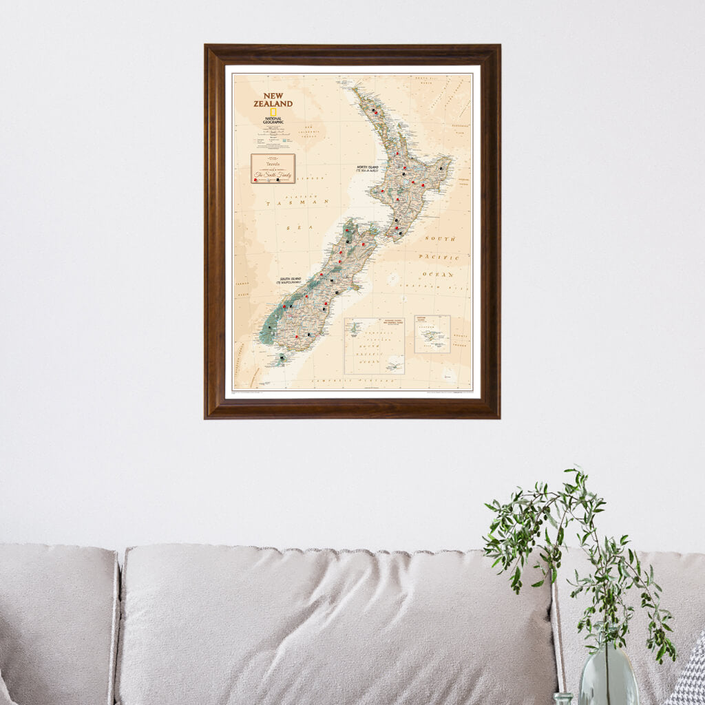 Canvas Executive New Zealand - Brown Frame