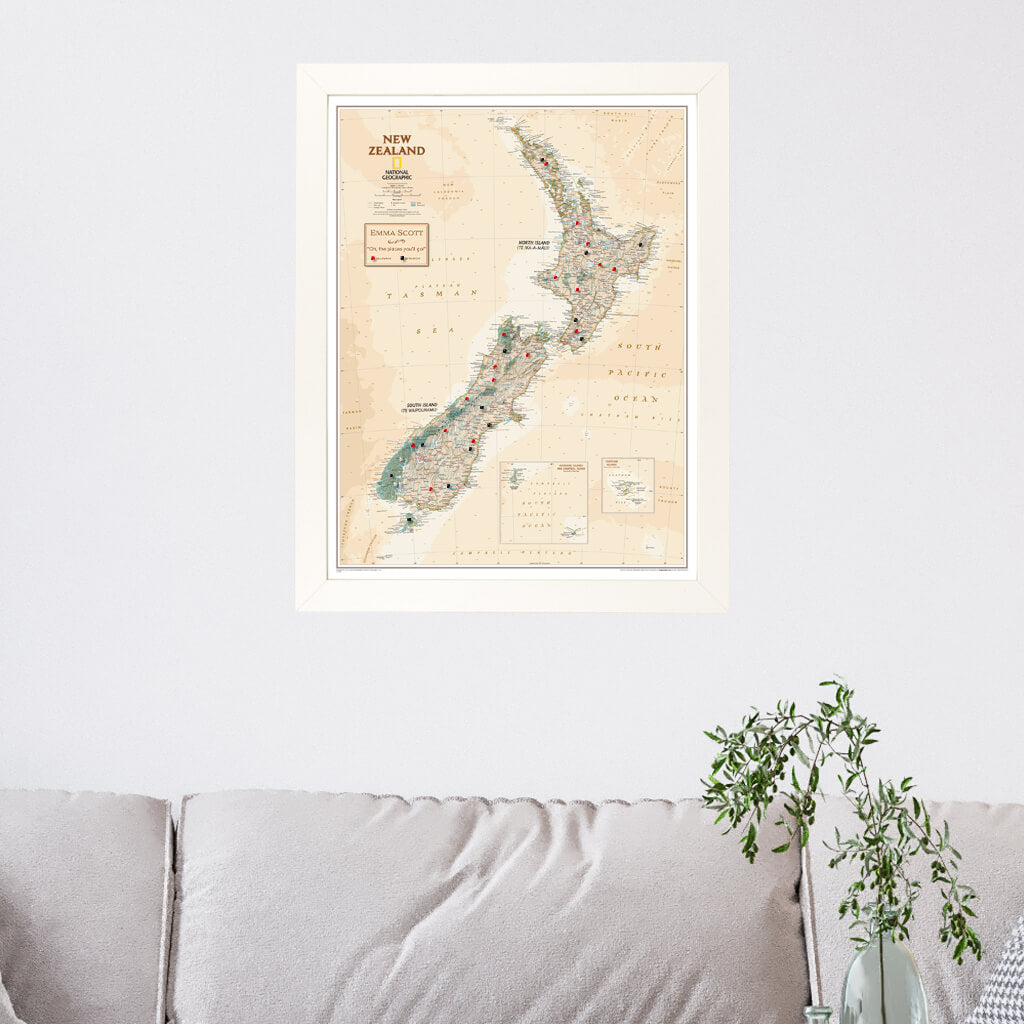 Canvas Executive New Zealand - Textured White Frame