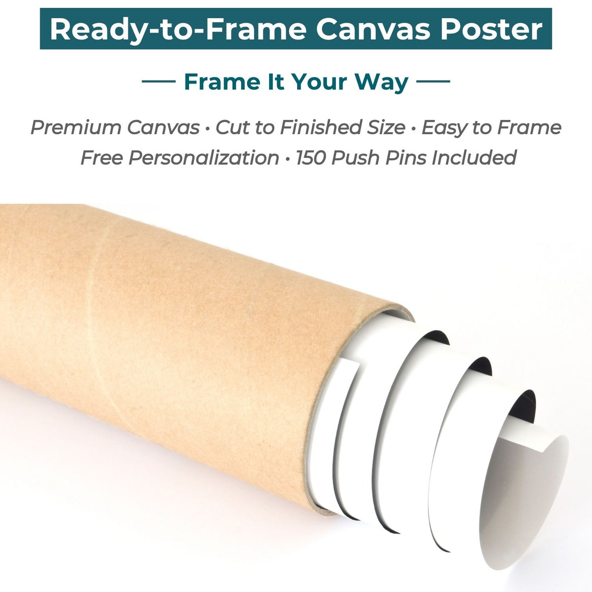 Signature USA Canvas Poster - Multiple Sizes