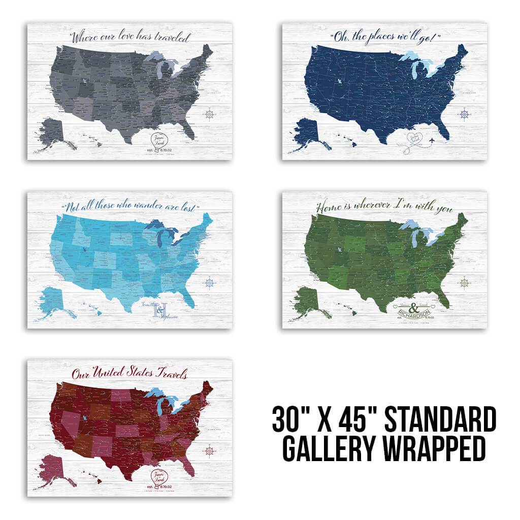 30x45 Anniversary Gallery Wrapped