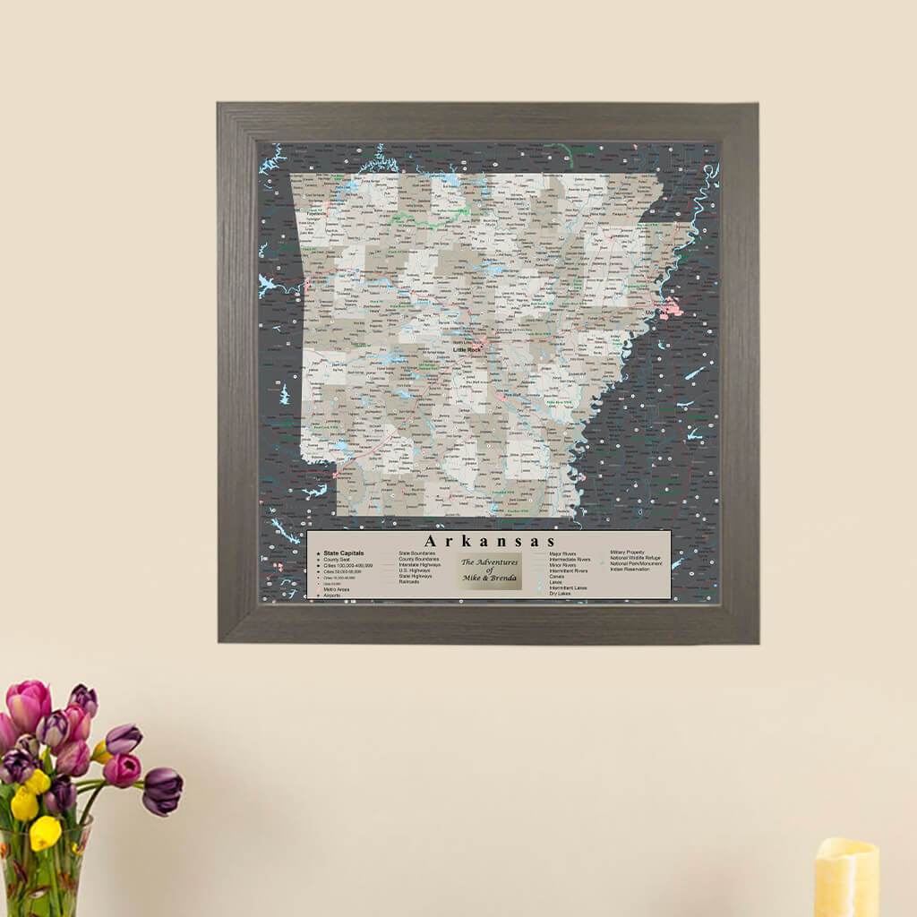 Arkansas State Map