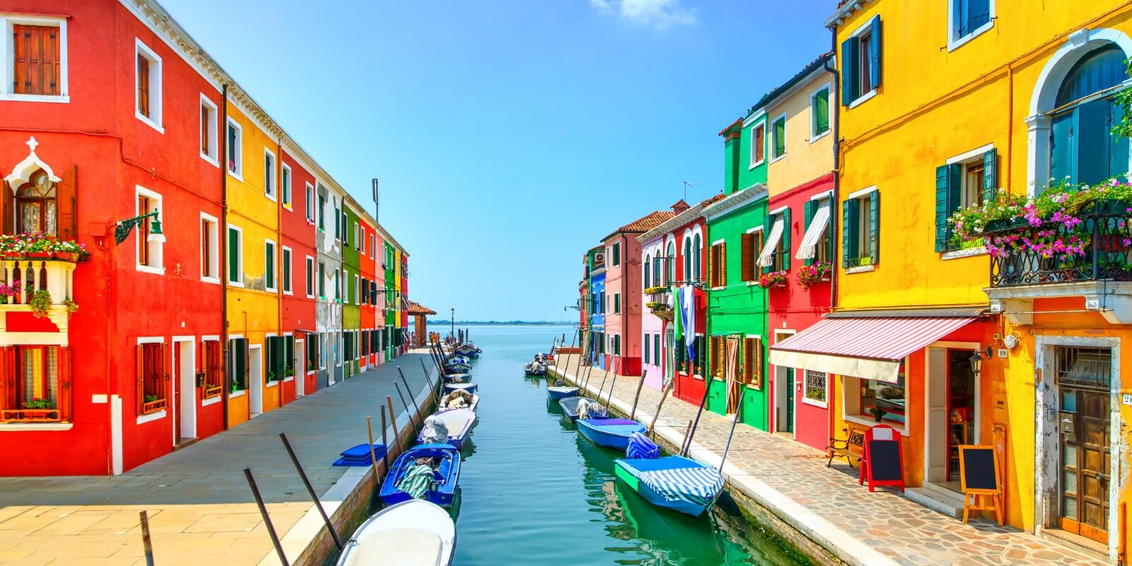 Burano Island Canal, Venice