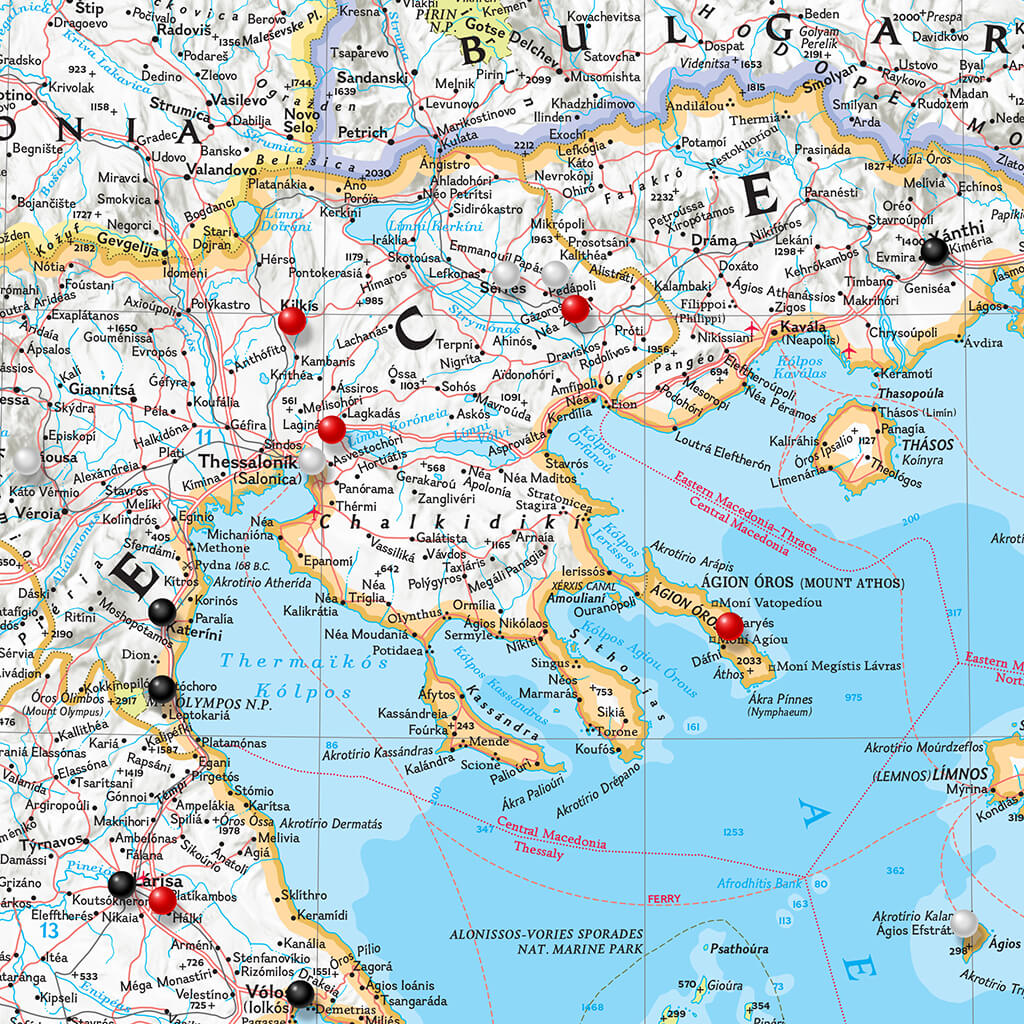 Canvas Classic Greece Close Up