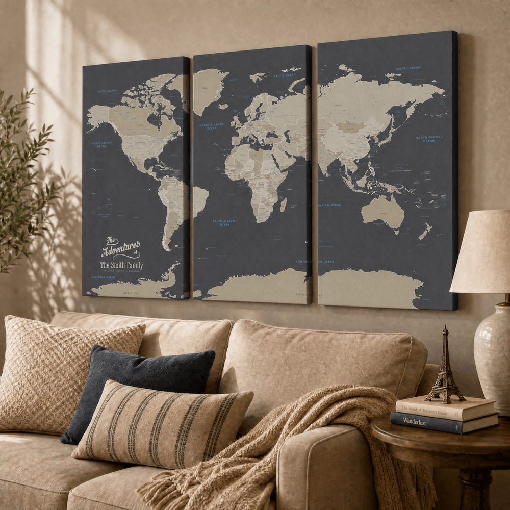Extra Large 3-Panel Canvas