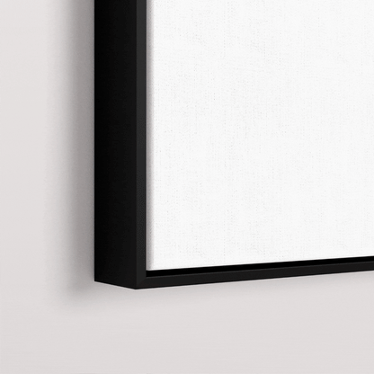 close up of frame options 