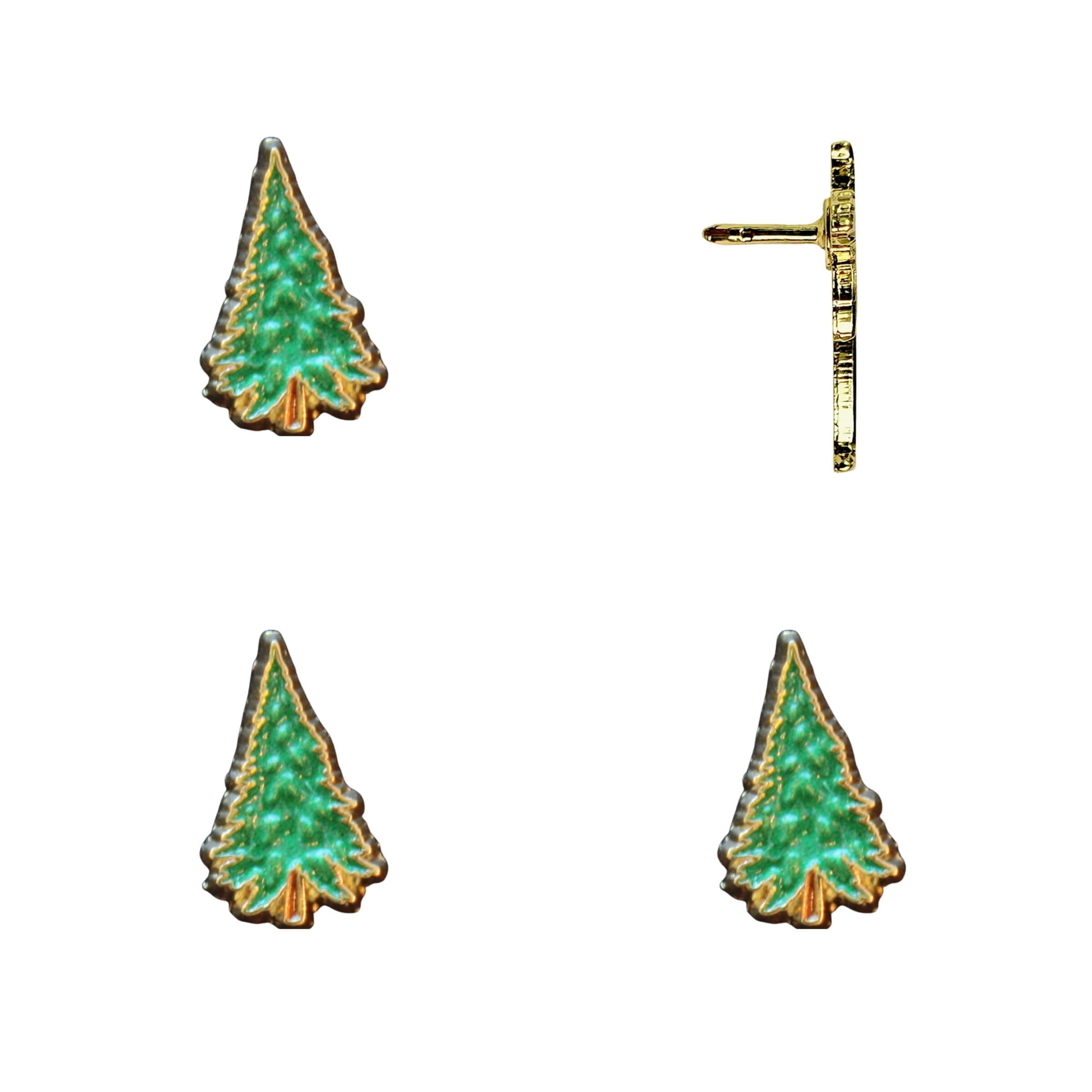 Pine Tree Push Pins Pack of 4