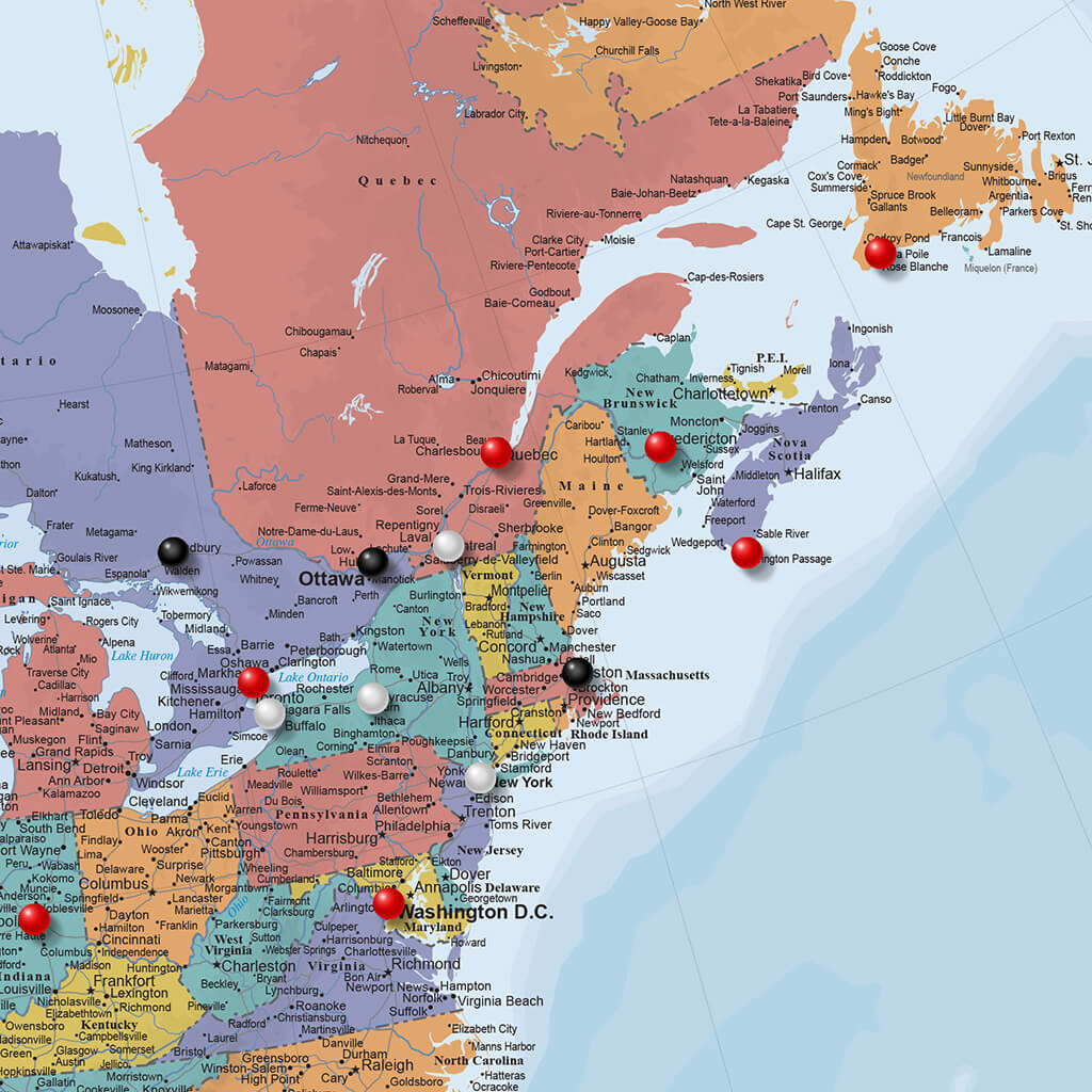 Canada goose store outlet usa map