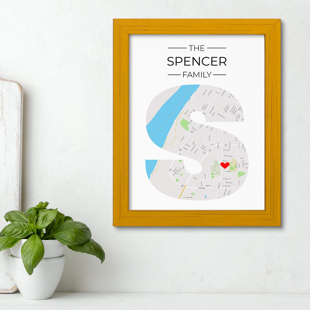 Letter wall art deals