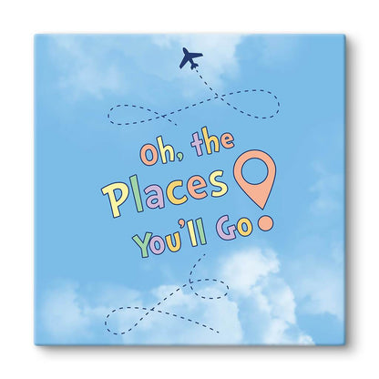 dr. seuss oh the places you'll go print mini backpack Whimsical Oh, the Places You'll Go