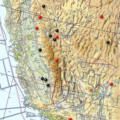 Closeup of detail on Pilots VRF Map