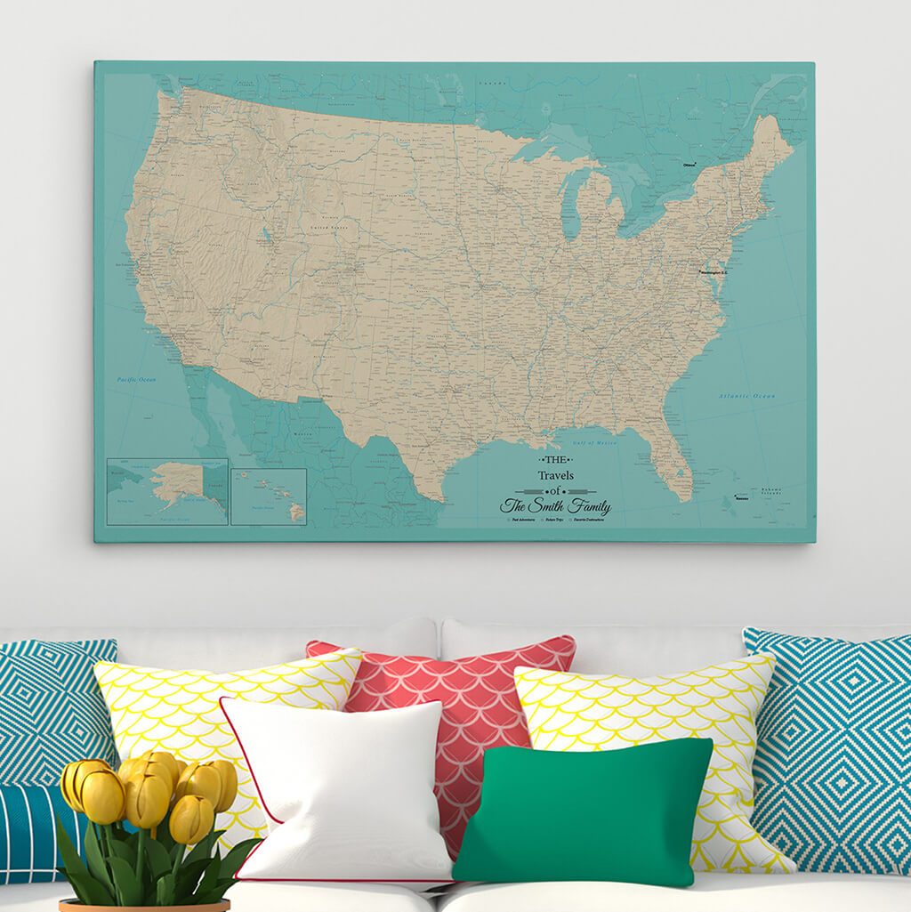 Las Vegas Map Black and White Throw Pillow by Modern Map Art