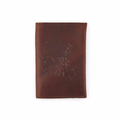 Saddle Leather Travel Wallet Back