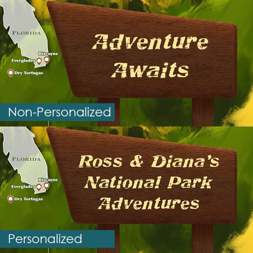 Personalization Layout and Location
